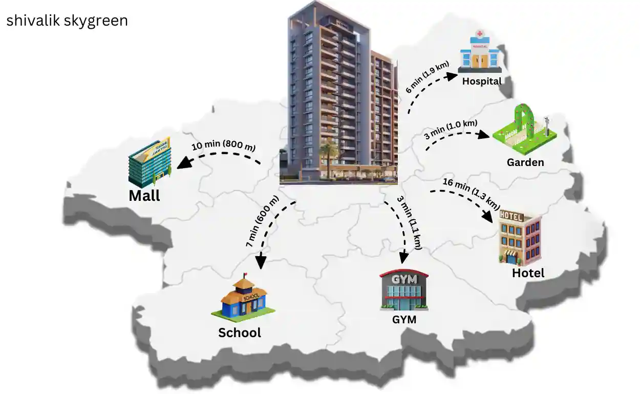 Shivalik Skygreen Map