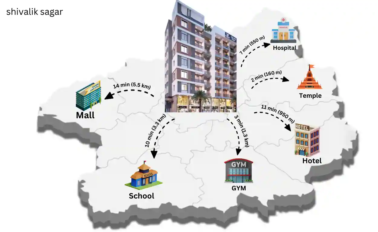 Shivalik Sagar Map