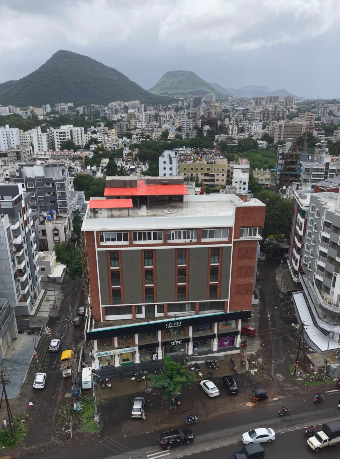 Shivalik Square from the air