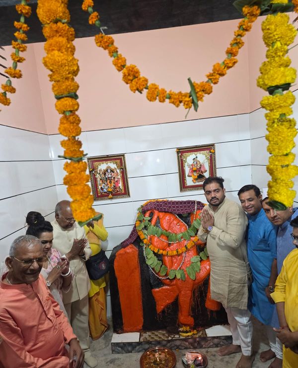 A temple gathering