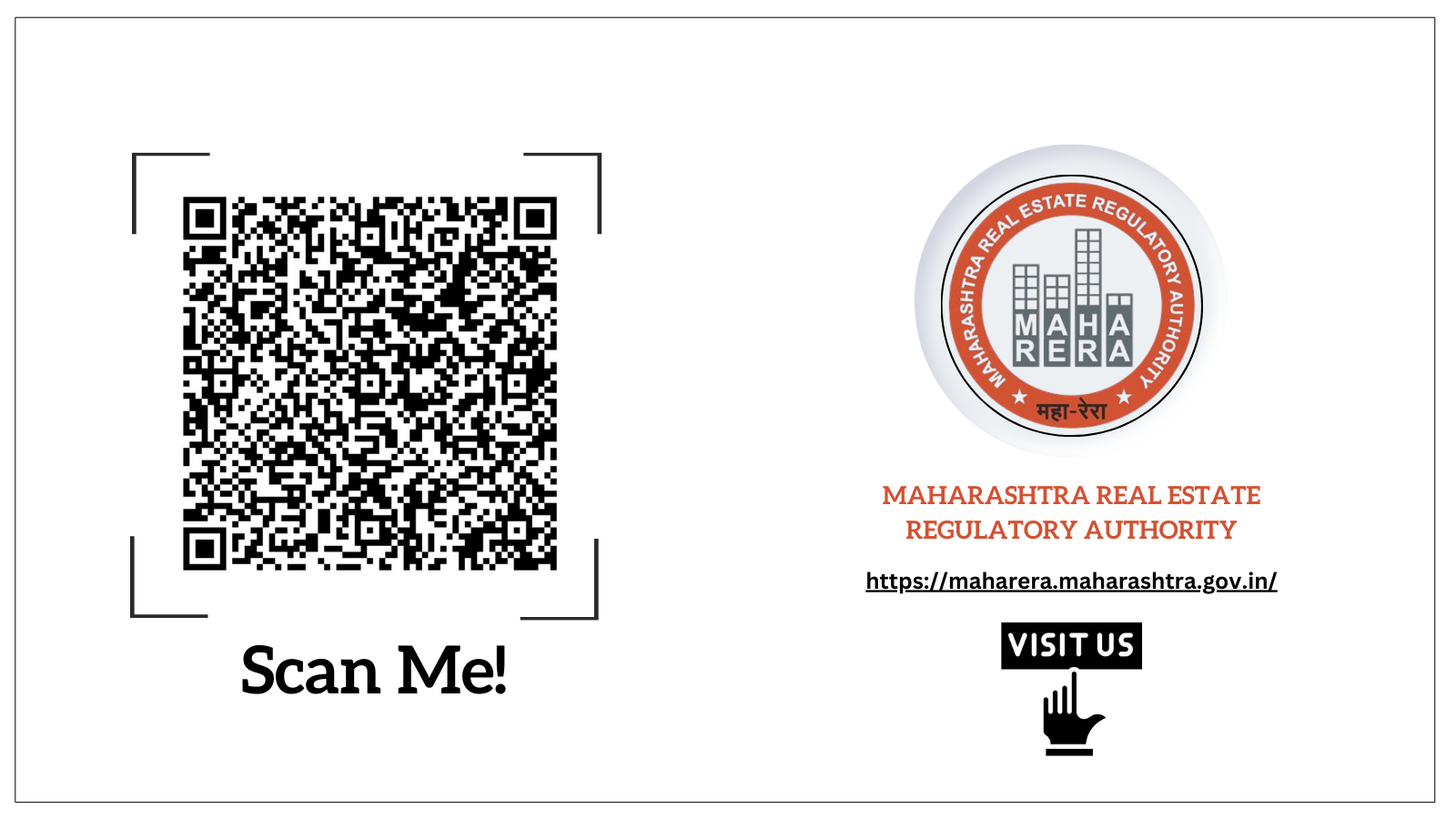 MahaRERA QR code for P51600046387