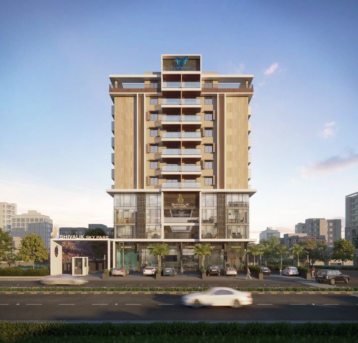 Shivalik Skypark, architect's render
