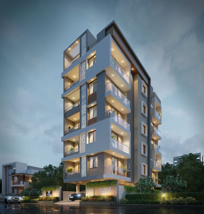 Shivalik Sparsh-3, architect's render